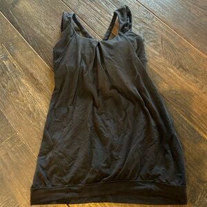 lululemon athletica Black Tank Top